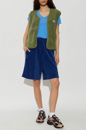 American Vintage V-neck T-shirt, Womens, Blue