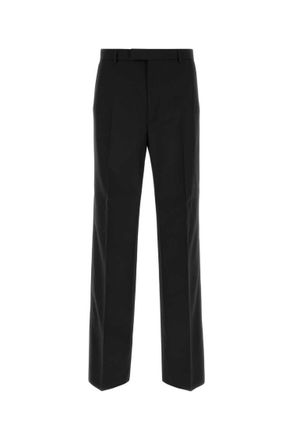Gucci Black Flat Front Pants