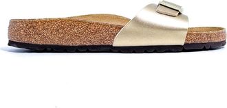 Birkenstock Madrid Slippers - Dames - Sandalen - Geel - 36 EU - Su&egrave;de - Schoenen