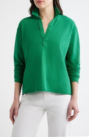 Frank & Eileen Patrick Popover Henley in Birdie Green at Nordstrom, Size X-Large