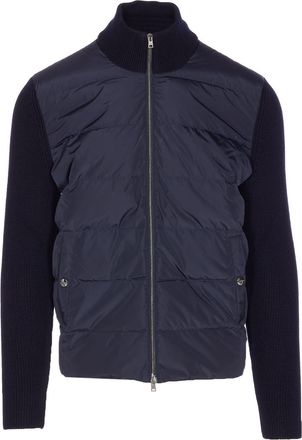 Herno Knitted And Padded Cardigan