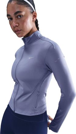Nike Swift Slim trainingsjack met lange mouwen voor dames (Indigo)