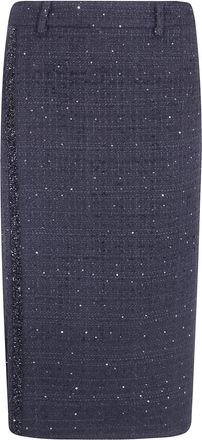 Semicouture Midi Skirts - Dames - Kokerrokken - Zwart - M - Rokken