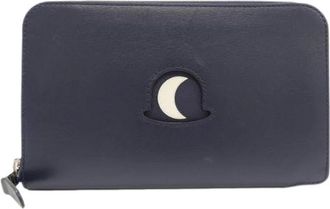 Delvaux Pre-owned Wallets, male, Blue, Size: ONE SIZE Pre-owned Long Wallet