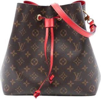 Louis Vuitton Pre-owned Bucket Bags, female, Brown, Size: ONE SIZE Pre-owned Bucket Bag
