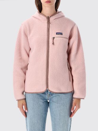 Patagonia Giacca corta in pile con cappuccio Retro con chiusura a zip