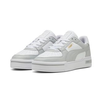 Puma Sneaker PUMA CA PRO CLASSIC II, Damen, Gr. 37, weiss (puma wei&szlig;, harbor mist), Leder, unifarben, Schuhe Sneaker