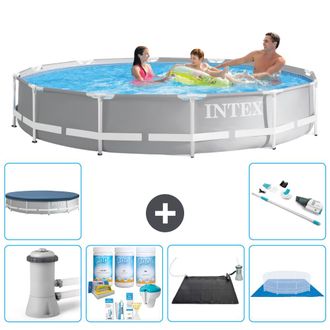 Intex Piscina Prism Frame Redonda - 366x76 Cm - 8-piezas S20559