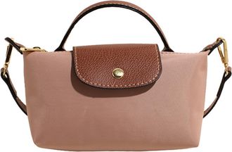 Generic Mini Crossbody Bag - Colorblock Purse with Adjustable Strap - Elegant Solid Square Design for Women