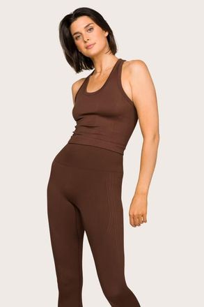 Alala Barre Racer Tank in Coffee at Nordstrom, Size Medium