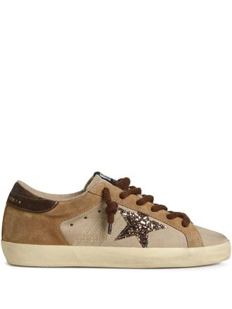 Golden Goose suede sneakers - women - Calf Suede/Calf Leather/Rubber - 35 - Neutrals