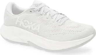 Hoka One One Rincon 4 Running Shoe in Stardust /Cosmic Grey at Nordstrom, Size 10.5