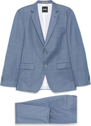 BOSS Completo in lana vergine - Blu