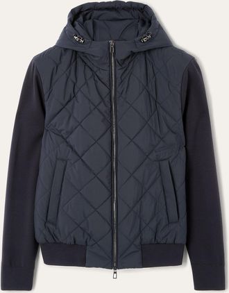 Loro Piana Ampay bomber met capuchon