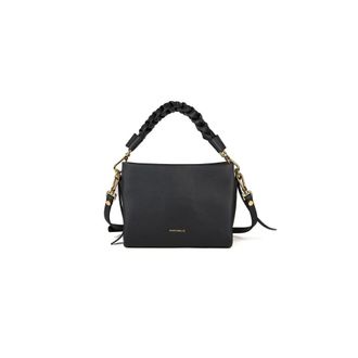 Coccinelle Handbags, female, Black, Size: ONE SIZE Boheme Grana Double Handbag