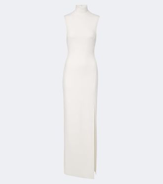 Solace London Nanette cr&ecirc;pe gown