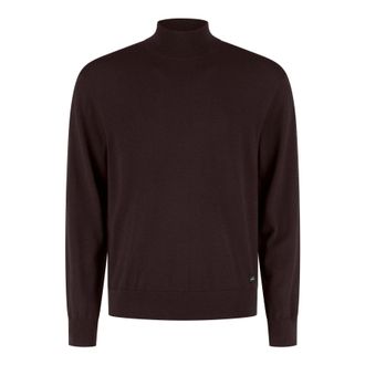 Wahts Mens Knitwear, TargetGroup:Men Burgundy Melange / XXL