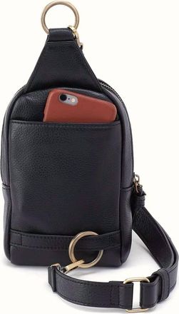 Hobo Cass Small Sling Bag In Black