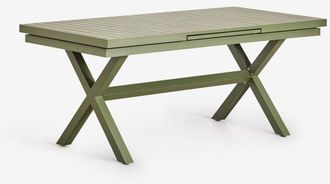 Sklum Sklum - Mesa De Jard&iacute;n Rectangular Extensible En Aluminio Karena