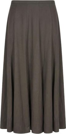 PESERICO Midi Rok - Dames - Midirokken - Bruin - S - Rokken