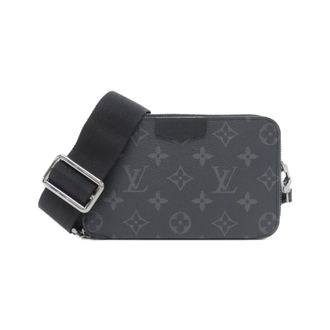 Louis Vuitton Black Monogram Eclipse Coated Canvas Shoulder Bag (Pre-Owned)