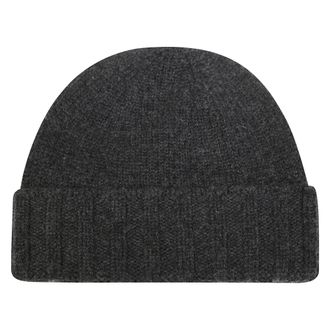 Drumohr Cuffia Rasata Cachemire - Heren - Accessoires - Grijs - Maat: 46 CM Kasjmier