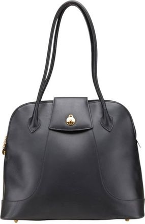 Bally Leather Handbag Tote Bag (Pre-Owned)