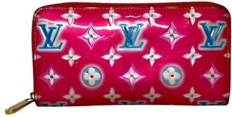 Louis Vuitton Pre-owned Vernis Lange Portemonnee - Dames - Vintage Accessoires - Rood - ONE Size - Vintage