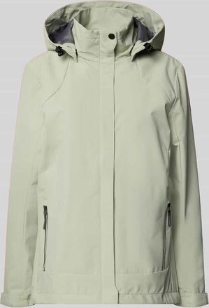 G.I.G.A. DX Parka mit Kapuze und verdecktem Rei&szlig;verschluss in Hellgruen, Gr&ouml;&szlig;e 36