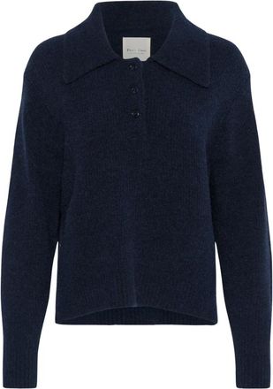 Part Two Tops, Dames, Blauw, 2Xl, Gebreide kleding