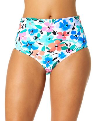Anne Cole Convertible Shirred Bottom
