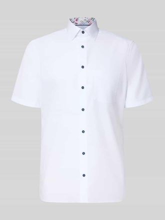 Olymp Regular Fit Freizeithemd mit Brusttasche in Weiss, Gr&ouml;&szlig;e 41