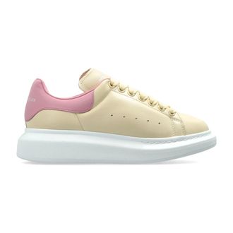 Alexander McQueen Oversized Sneakers - Dames - Schoenen - Geel - Maat: 37 1/2 EU Leer