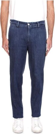 Re-hash Mucha 8 once Jeans Chinos - Heren - Slim Fit Jeans - Blauw - W35 - Katoen - Jeans