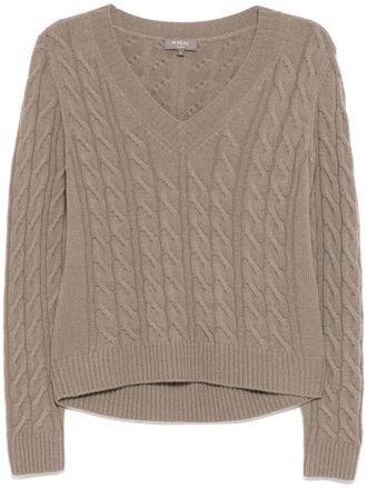 N.Peal Frankie jumper - women - Organic Cashmere - S - Brown