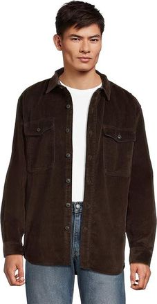 Pendleton Belmont Corduroy Shirt Mens Clothing Dark Brown : SM, Cotton