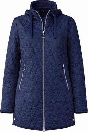 Danwear Parka - Dames - Parka Jassen - Blauw - M - Leer - Jassen