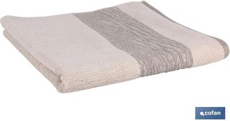 cofan Toalla Ducha Nature Gr.600/m2 Modelo Alma 70x140cm, Toalla De Ducha Con Dise&ntilde;o En Color Nature. Modelo Inspiraci&oacute;n. Disponible Tambi&eacute;n La De Tocador, 
