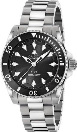 Gucci Dive Black Dial Mens Watch YA136353A