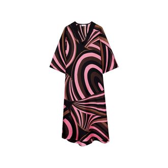 Pucci Midi Jurk - Dames - Jurken - Veelkleurig - Maat: XS