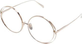 Linda Farrow Dames, Accessoires, Geel, Maat: 59 MM