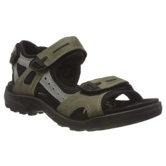 Ecco Ecco Offroad 069564 Nubuck Leather Mens Outdoor Sandals - Vetiver Wild Dove - Size:UK 12-12.5
