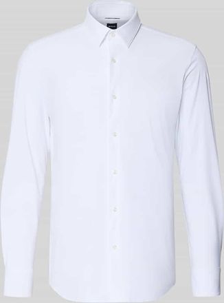 HUGO BOSS Slim Fit Businesshemd mit Kentkragen Modell P-HANK-S in Weiss, Gr&ouml;&szlig;e 43