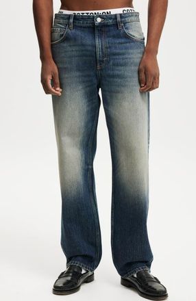 Cotton On Baggy Jean in Static Blue at Nordstrom, Size 30 X 32