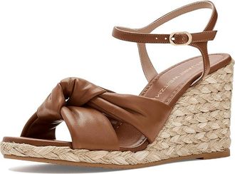 Stuart Weitzman Soplaya Espadrille Wedge Womens Wedge Shoes Boho Tan : 10.5 M, Leather