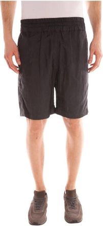 Daniele Alessandrini Shorts - Heren - Korte Broeken - Blauw - S - Nylon - Korte Broeken