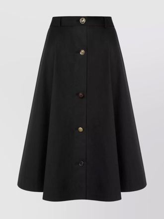 Moschino cotton knee-length skirt
