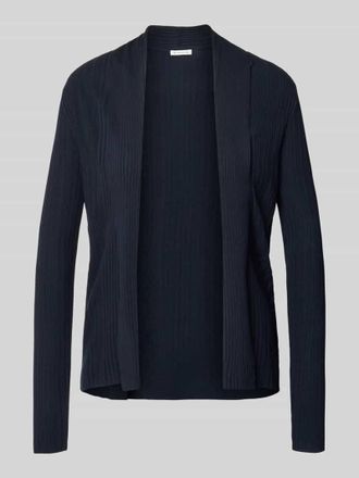 Tom Tailor Regular Fit Cardigan aus Viskose-Mix in Marine, Gr&ouml;&szlig;e XXL