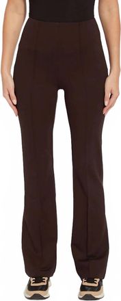 Lyss&eacute; Wide Leg Ponte Pant In Double Espresso