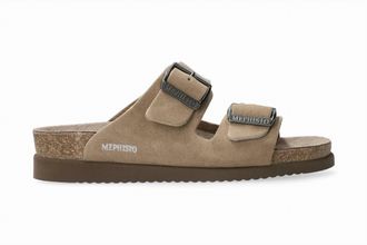 Mephisto Womens Hester Sandal In Warm Grey